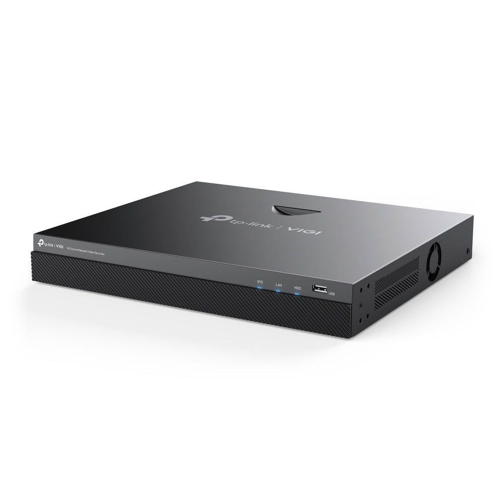 TP-Link VIGI NVR2016H 16 Channel Network Video Recorder | 2 SATA | 4K Output | 8MP Supported | H.265+ Compression | Synchronous Playback TP-Link VIGI NVR2016H 16 Channel Network Video Recorder | 2 SATA | 4K Output | 8MP Supported | H.265+ Compression | Synchronous Playback
